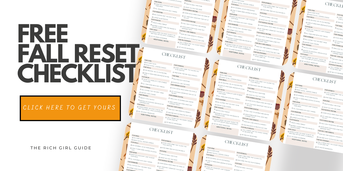 How to Have a Fall Reset (+Free Checklist!) — The Elevate Edit