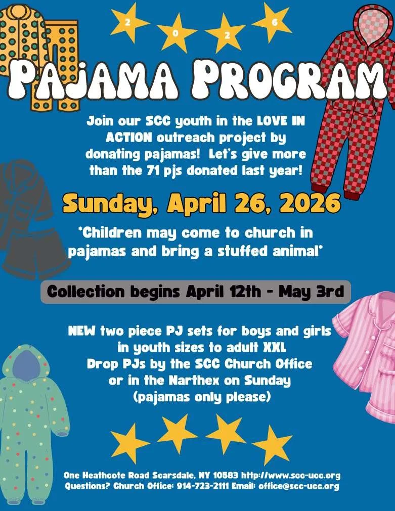 Pajama Program April 26th