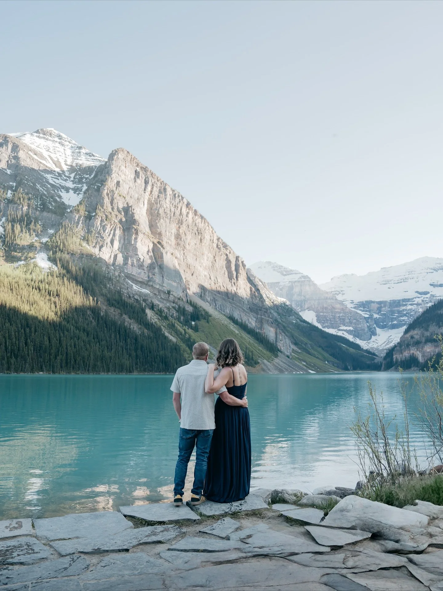 Lake Louise is an iconic spot for a reason. 
If you&rsquo;re looking to do your session there, give off hours or off season a try 🩵