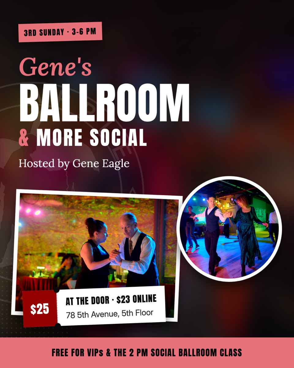 Ballroom and More with Gene Eagle At Big Apple Ballroom