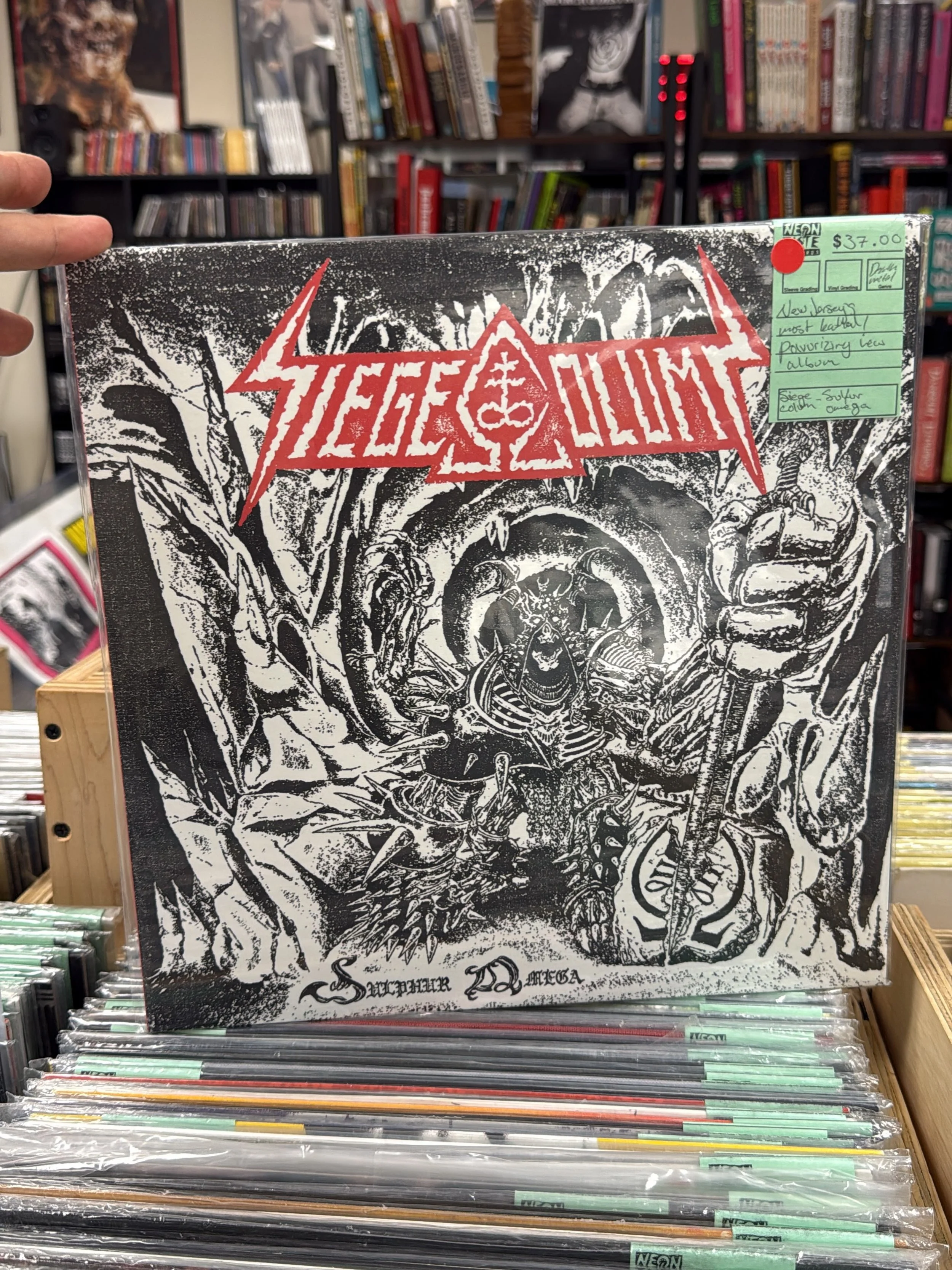 Nasty, dark, dungeon-dwelling death metal. As bleak as you can possibly be. We still have a few copies of this monster on colour vinyl. Released on Nuclear War Now and ready to melt your speaker cones. Enough radioactivity to kill your goldfish. #nuc