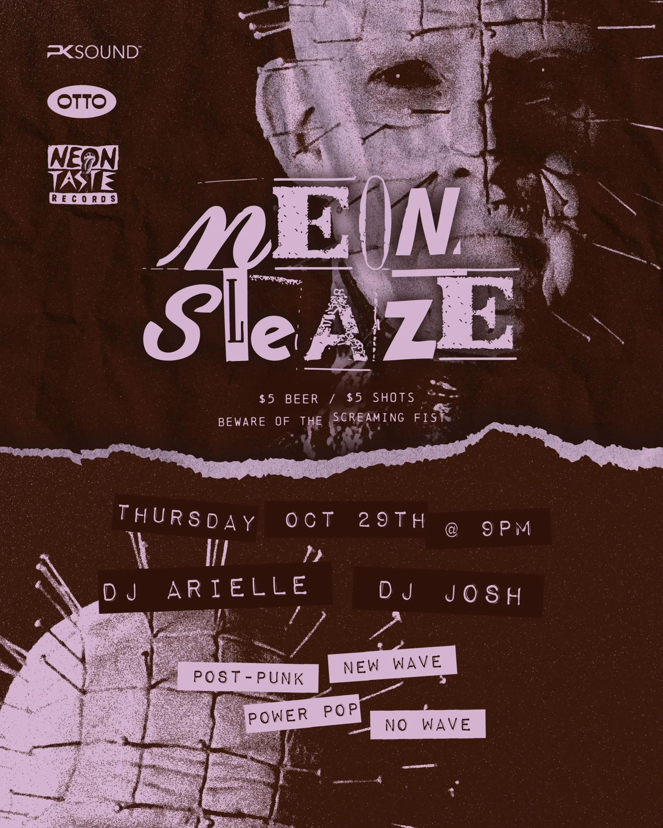 Tonight! Skeleton orgy in the basement of Sweet Loretta! We&rsquo;ve pulled out best and brightest goth, deathrock, new wave and more. 
We dressing up! You should too!