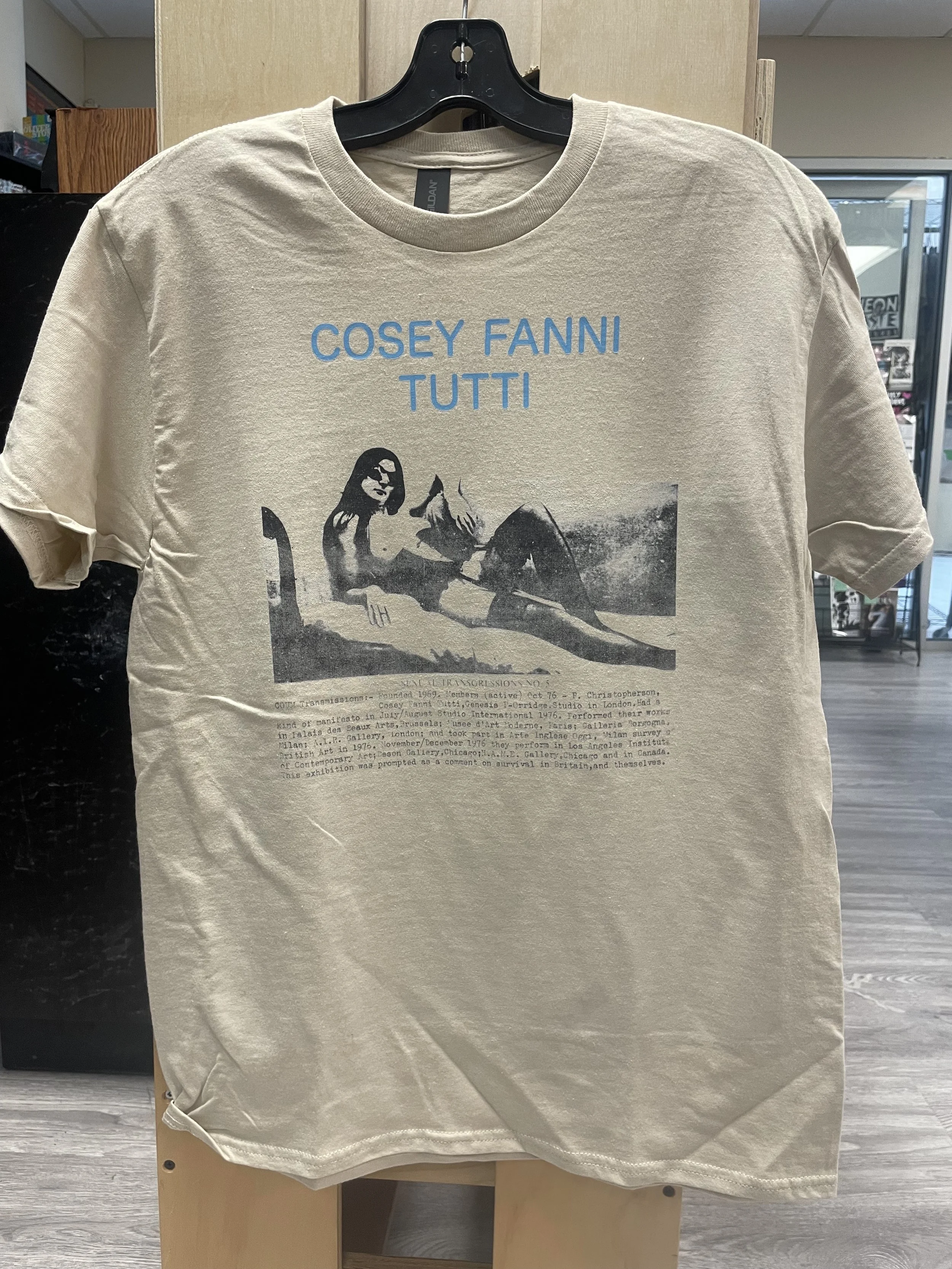 Cosey Fanni Tutti - Coum Transmissions shirt