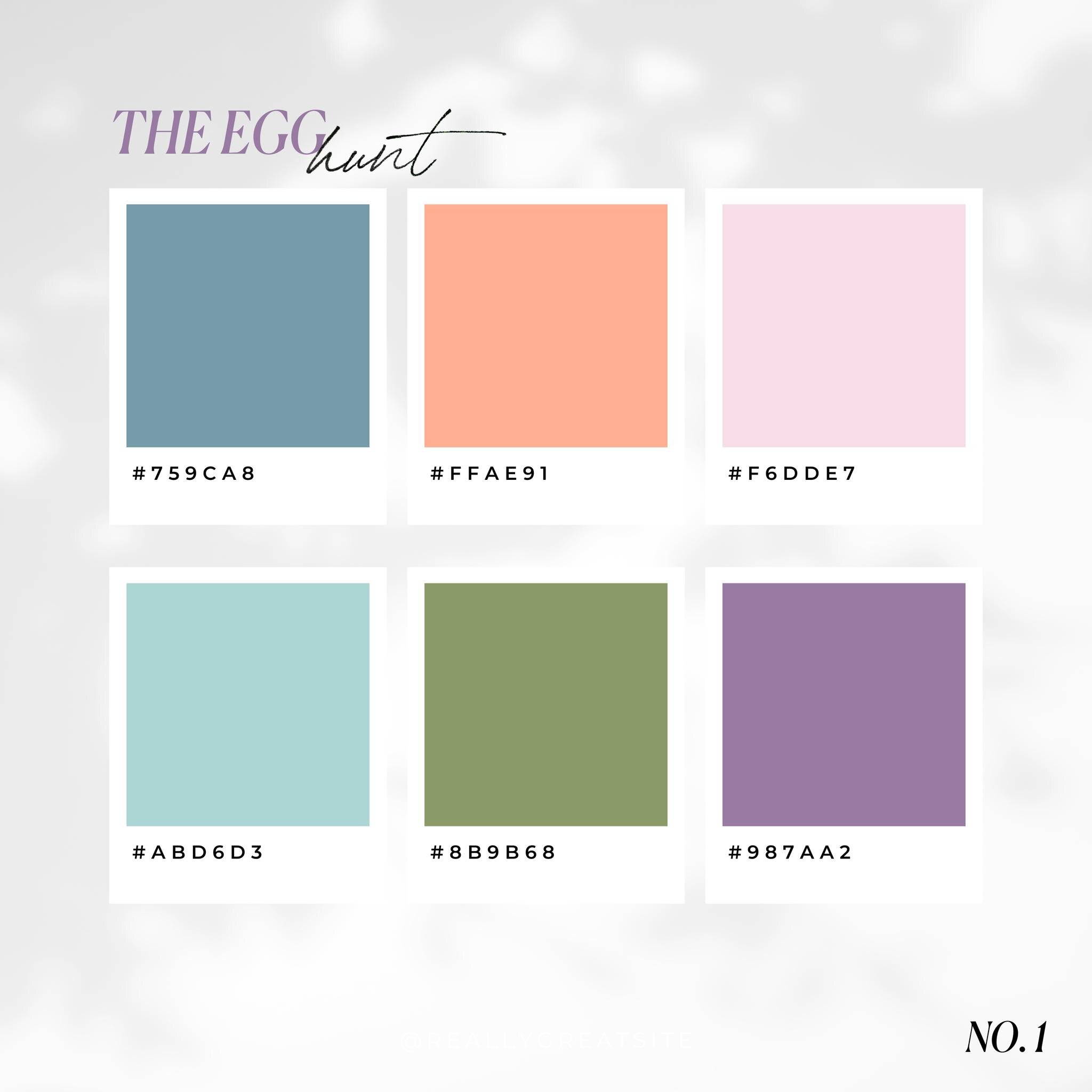 Hello, Spring! 🌿 I for one am welcome this season with open arms. It's so fitting that the sun is shining bright and beautiful in NH today. ✨

Which of these fresh color palettes speaks to your springtime mood?