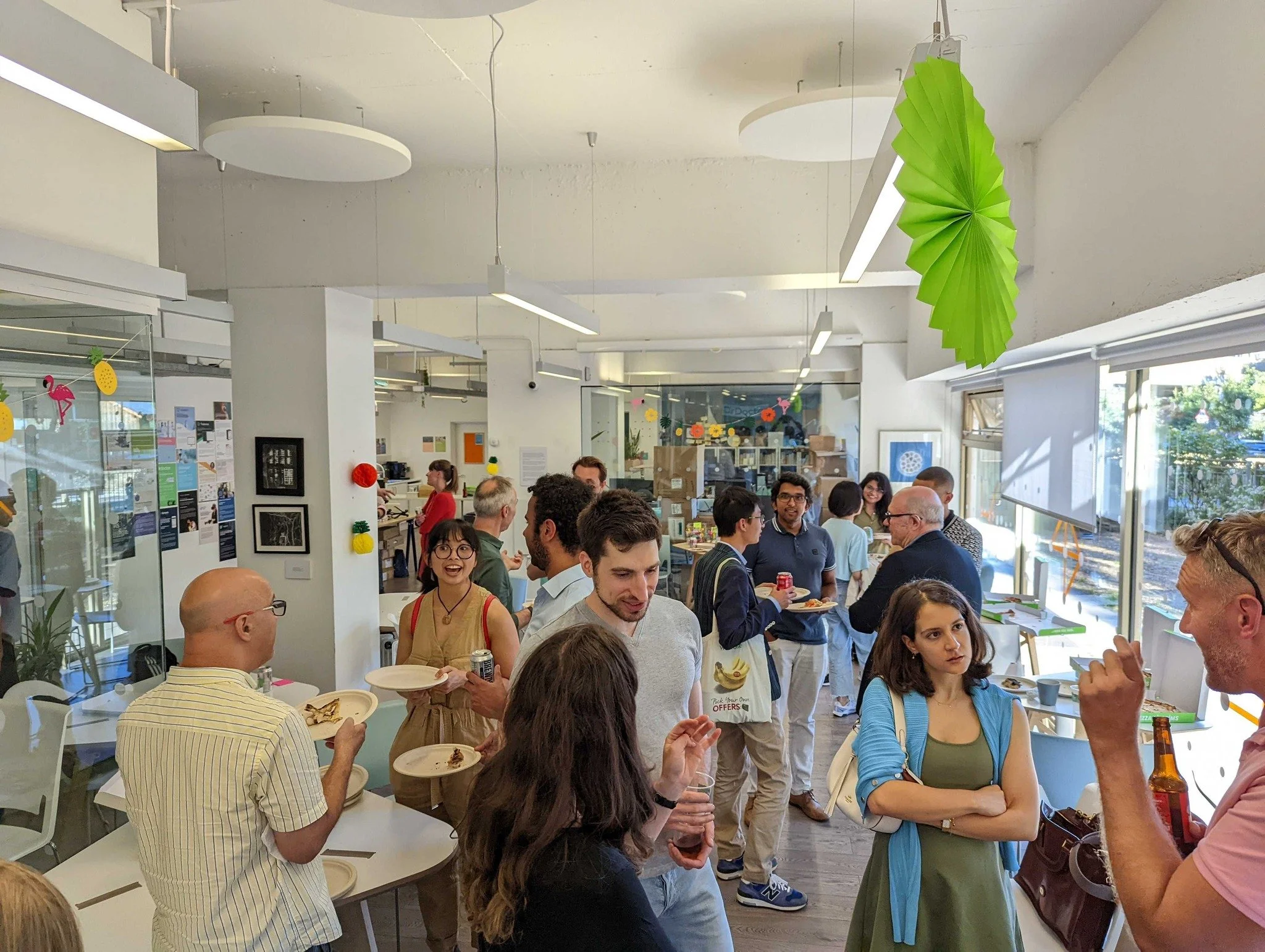 Community members at health tech co-working space, Health Foundry