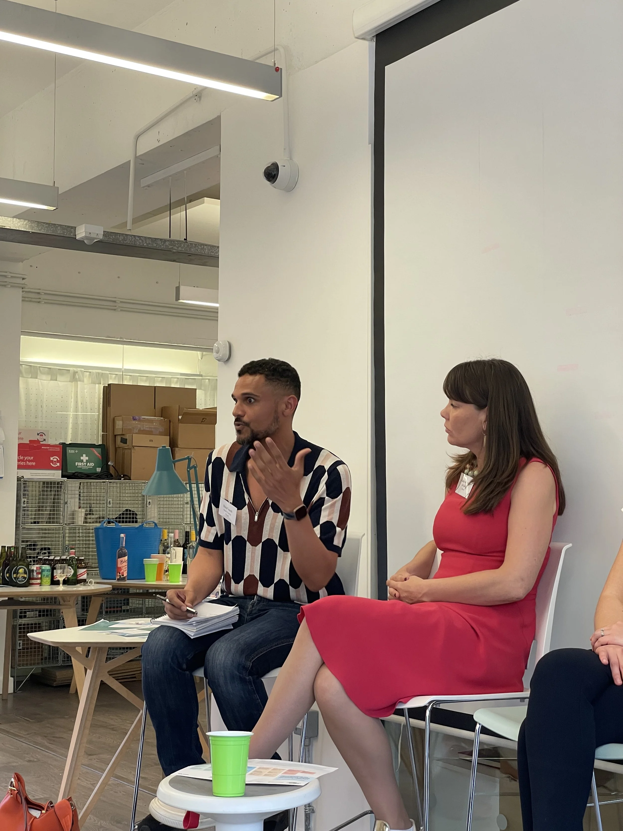 SOLICO founder, Chris French, delivering an event for the NWDA