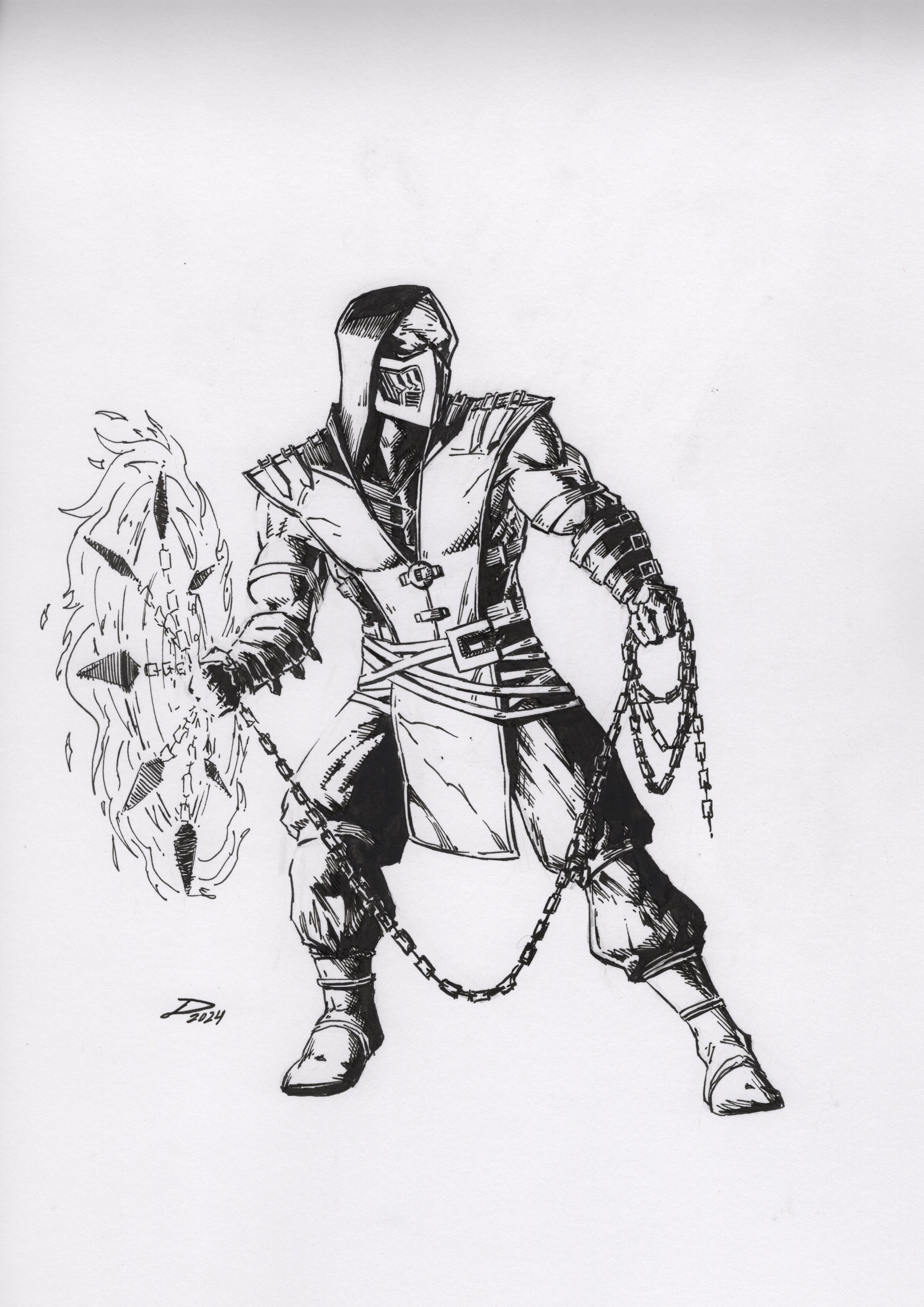 Scorpion Sketch (2024)