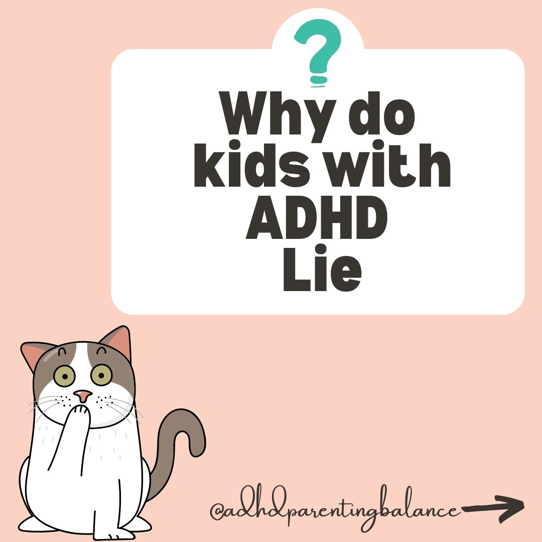 ★ There&rsquo;s nothing that can set me off like when my kids lie to me 😤

★  Most kids lie now and then to get what they want, avoid trouble, or get out of something. But if your child has ADHD, there are some other reasons why they might lie.

★  