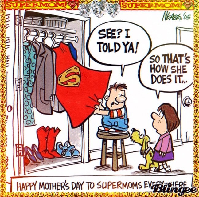 Happiest Mother&rsquo;s Day to Supermoms everywhere ❣️❤️❣️❤️ #supermom #iykyk #happymothersday #adhdwomen #adhdparentingbalance #mentalhealthawareness