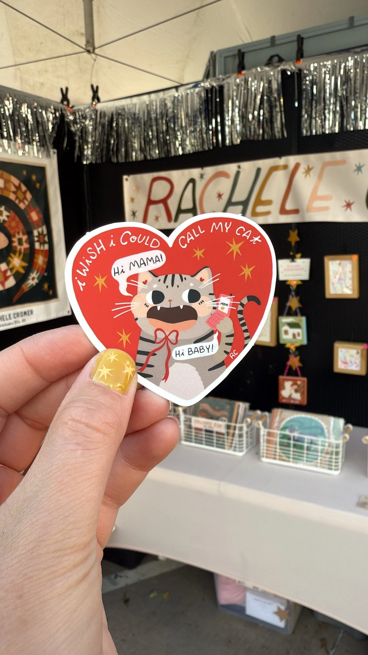 Call my Cat Sticker