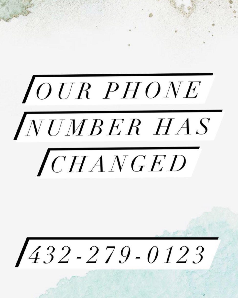 ‼️We have changed our number‼️