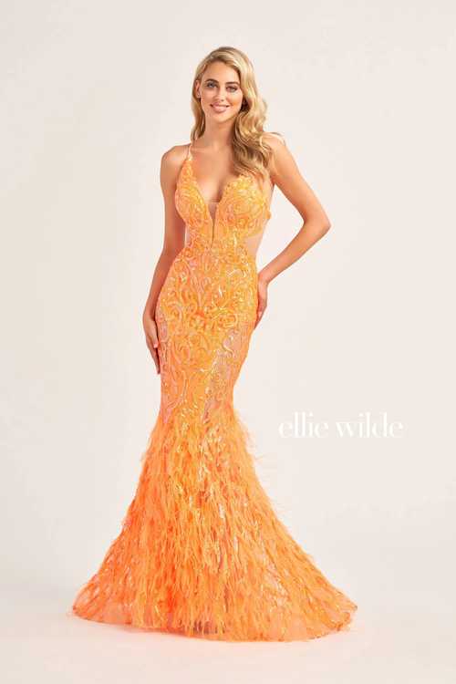 red halter top prom dress Keyhole Halter Red Sequin Trumpet Tulle Tailor Made Prom Dress