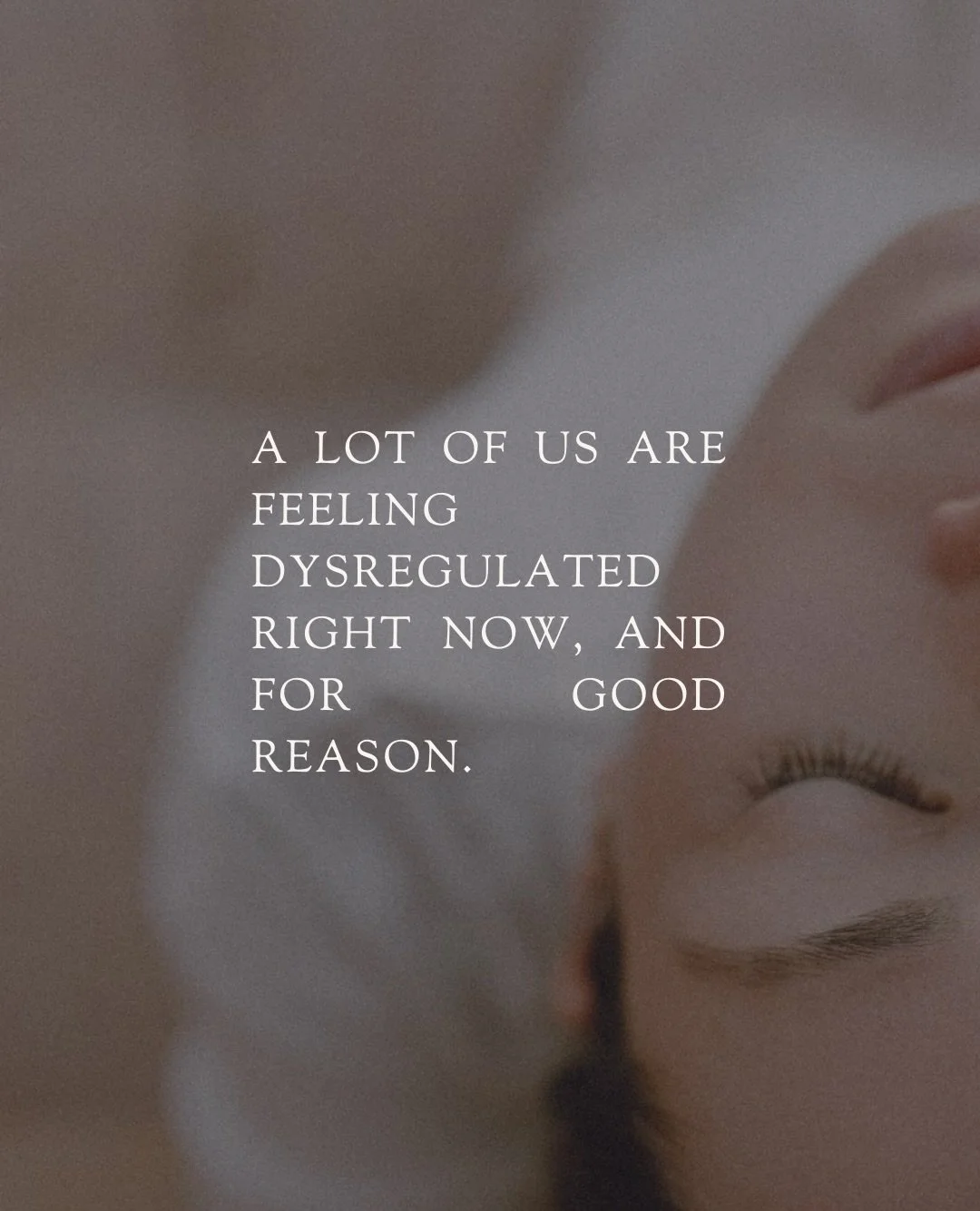 Let this be your permission to feel how you feel 🫶⁠
⁠
Because the way your system is responding to what you are witnessing is valid and requires your tenderness. ⁠
⁠
#emotionalregulation #emotionalhealing #emotionalwellness #nervoussystemregulation 