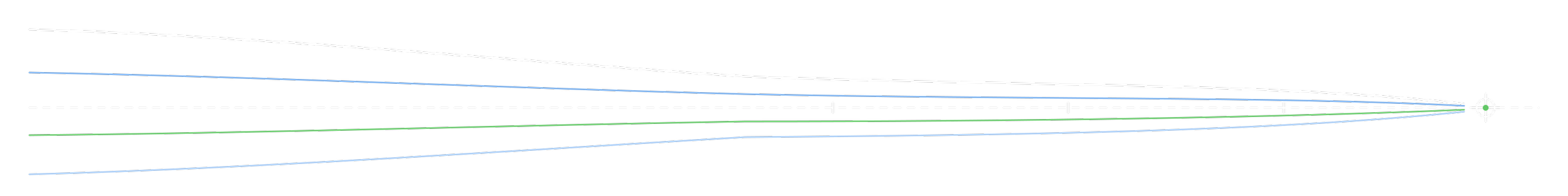 Graphic banner with multiple coloured grid lines.