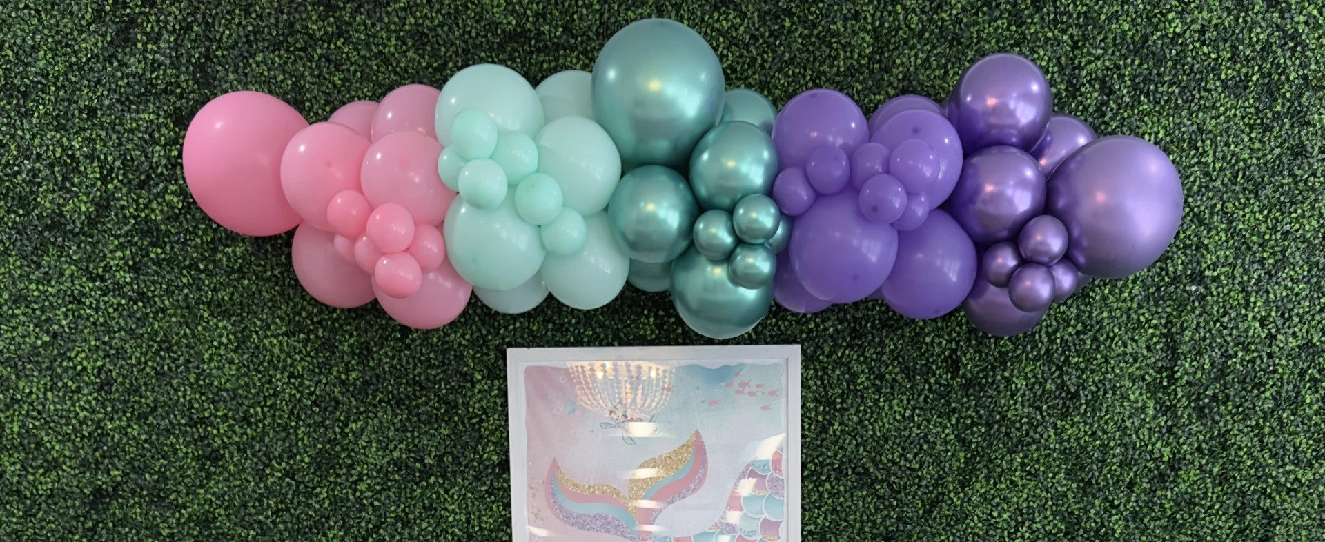 6ft Balloon Garland - $79
(Already included with Premium Package)