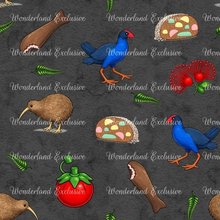 Kiwi Icon - Charcoal