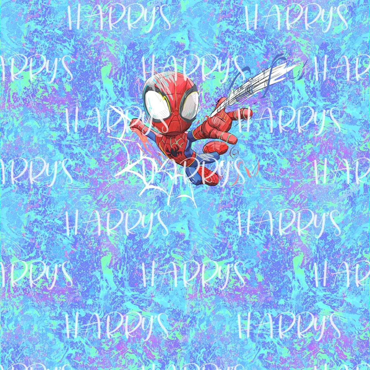Spider Gang - Purple - Red Spider Panel