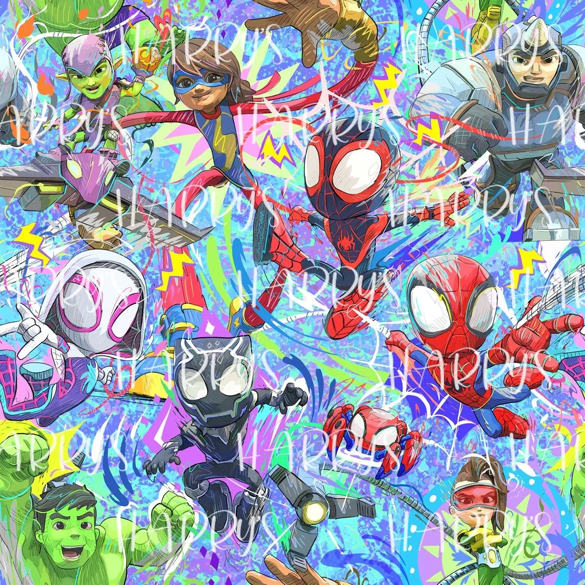 Spider Gang - Purple
