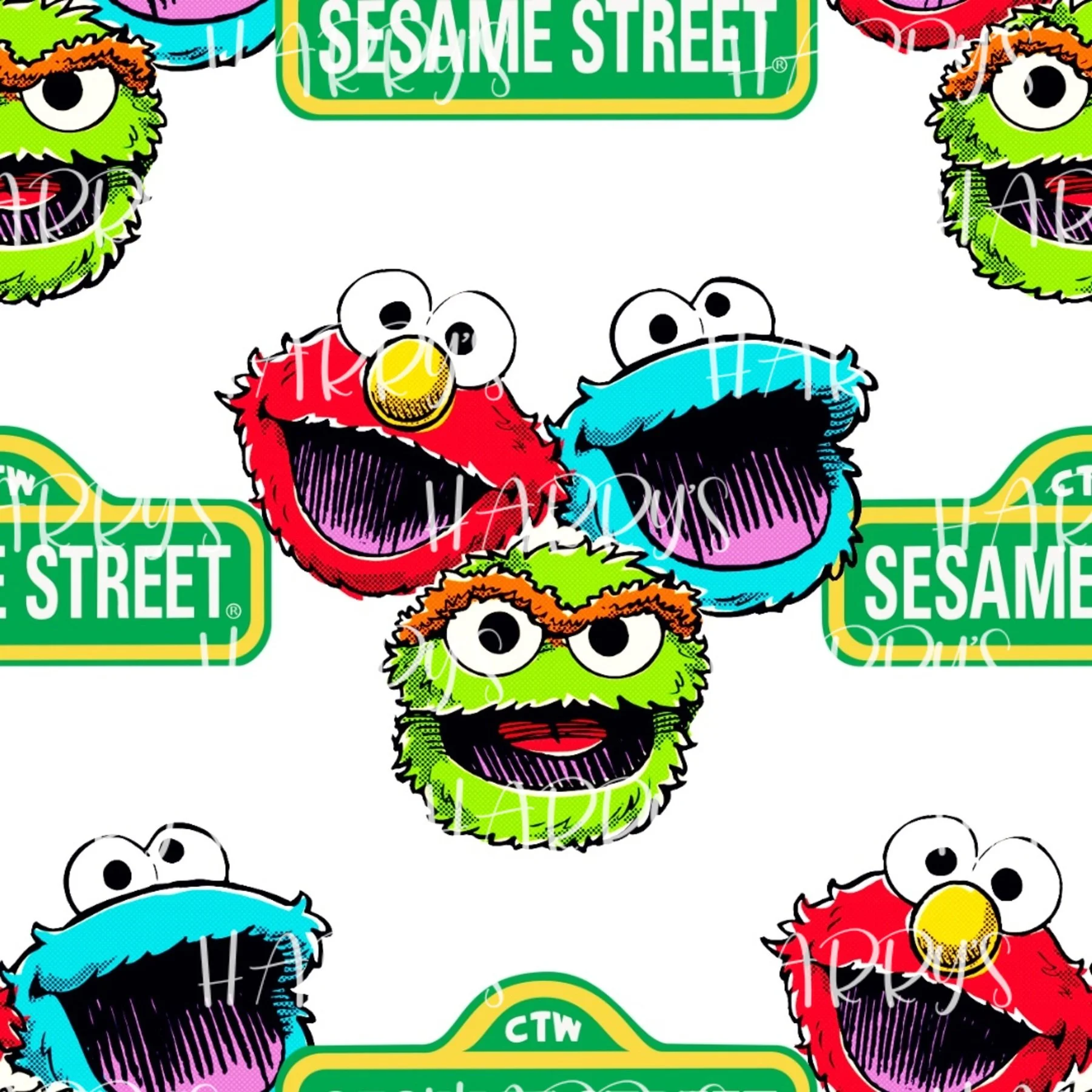 Three Monster Buddies