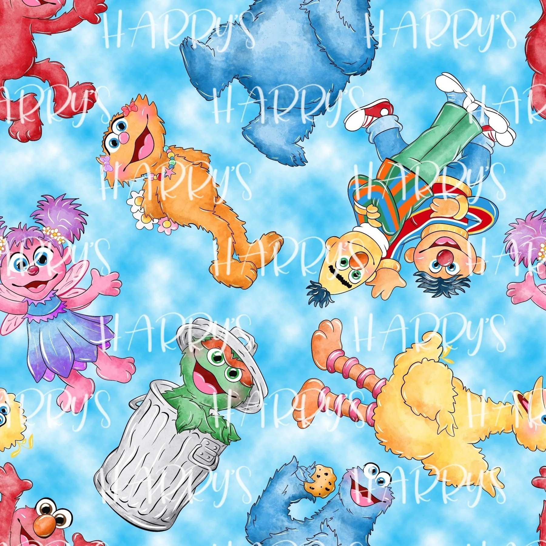 Watercolour Monsters