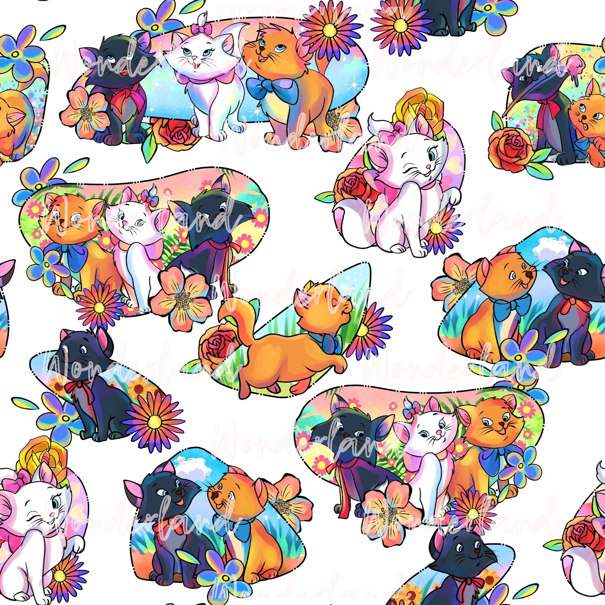 Mischef Kittens - White