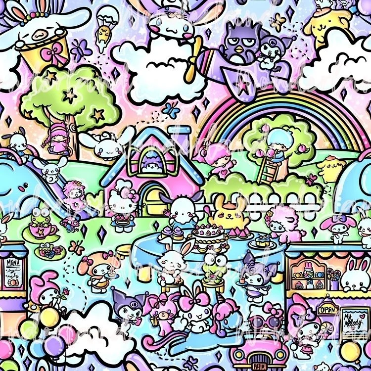 HK Sanrio Scene Bright