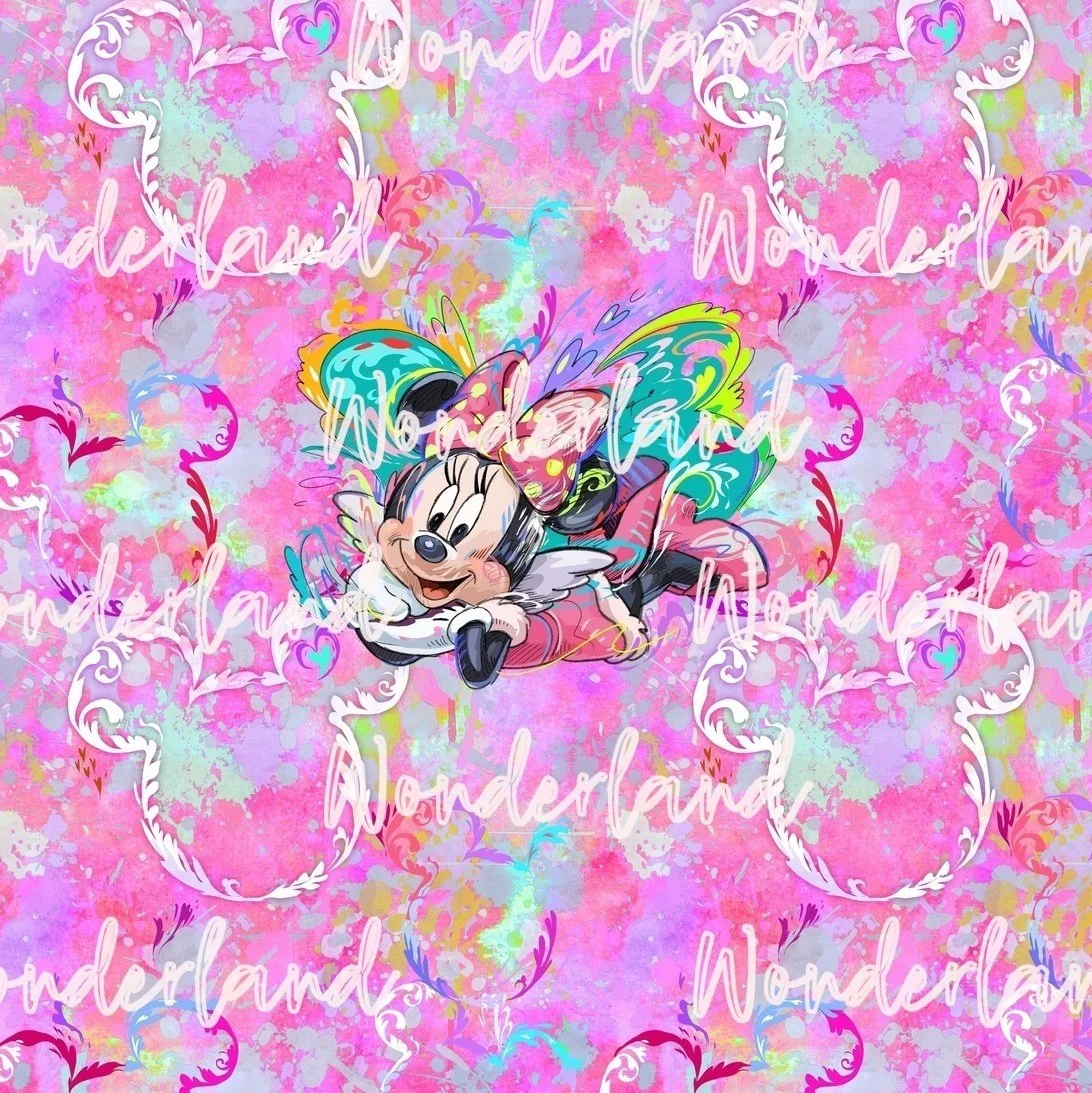 Lay Down Minnie Pink Panel