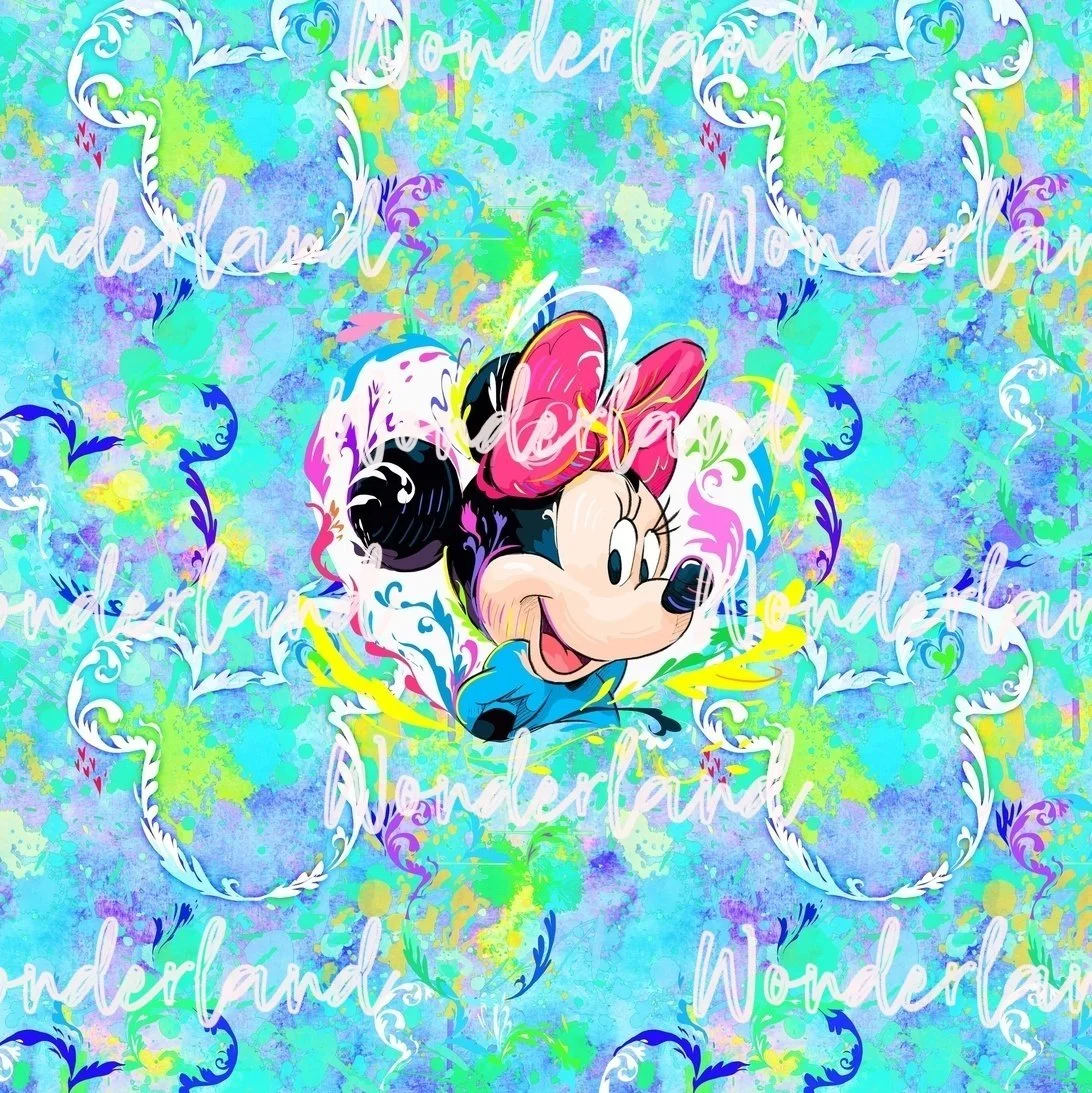 Minnie Blue Panel