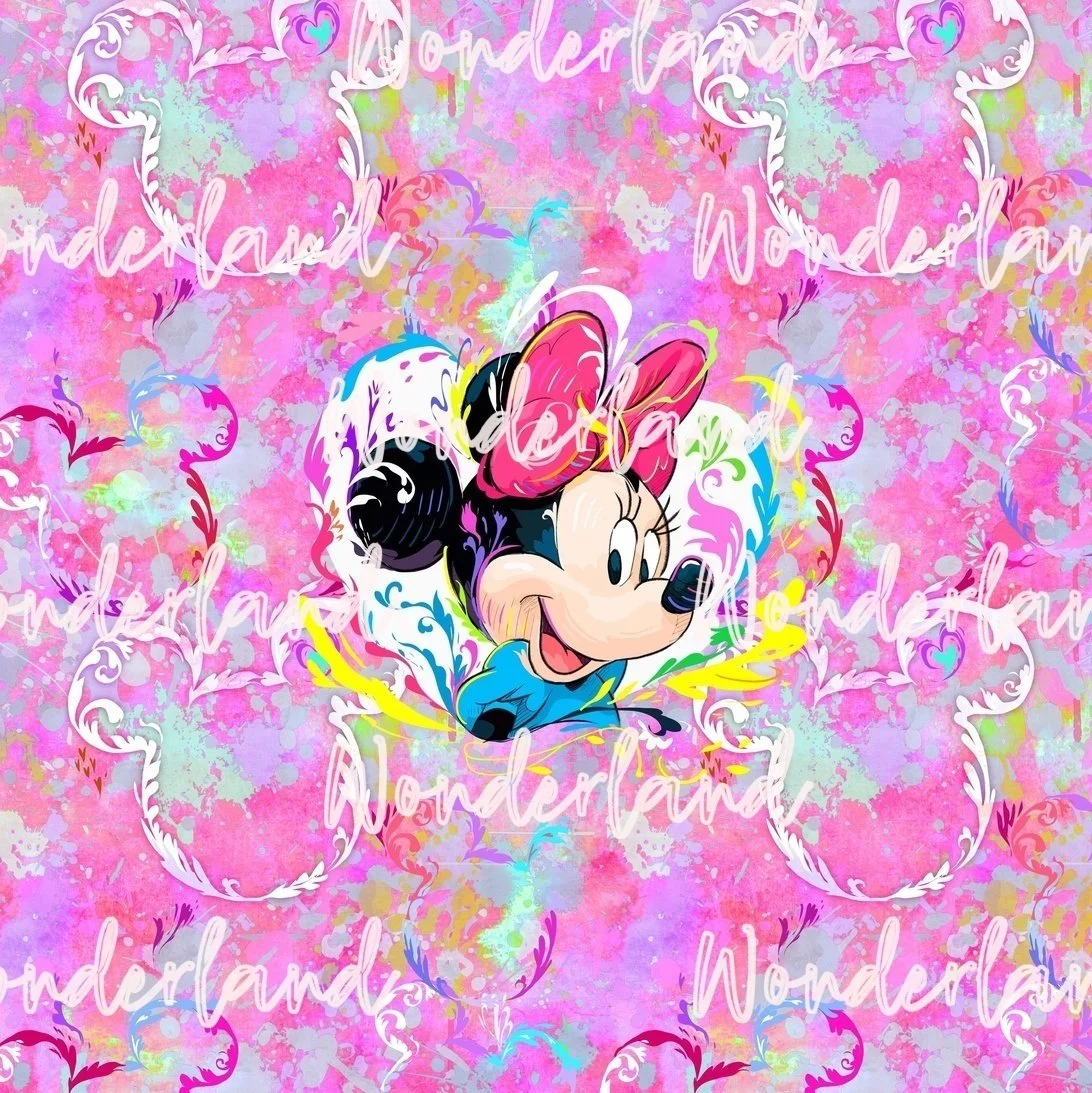 Minnie Pink Panel