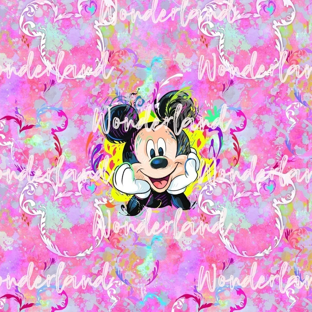 Smile Mick Pink Panel