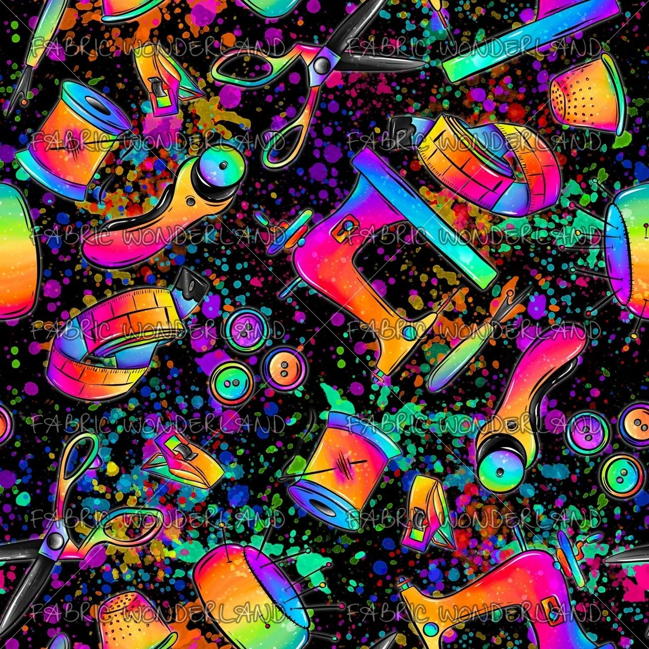 Sewing Motion - Black