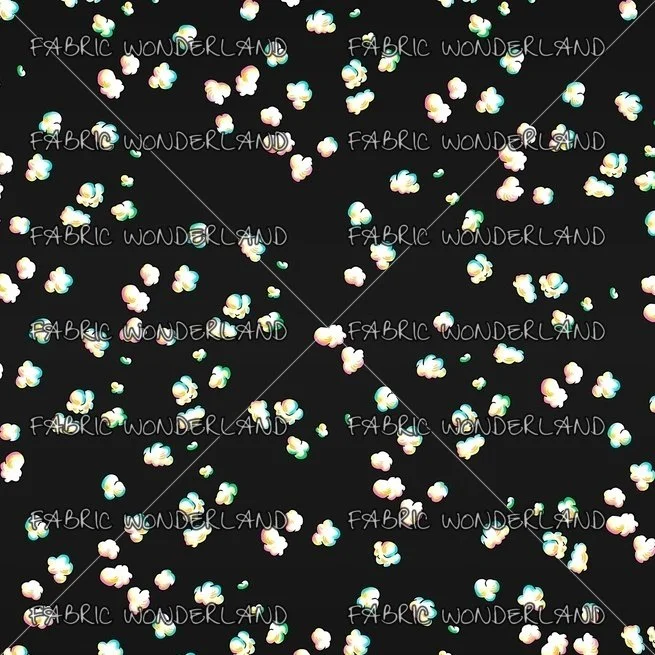 Popcorn Coord - Black
