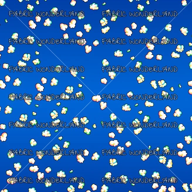 Popcorn Coord - Blue