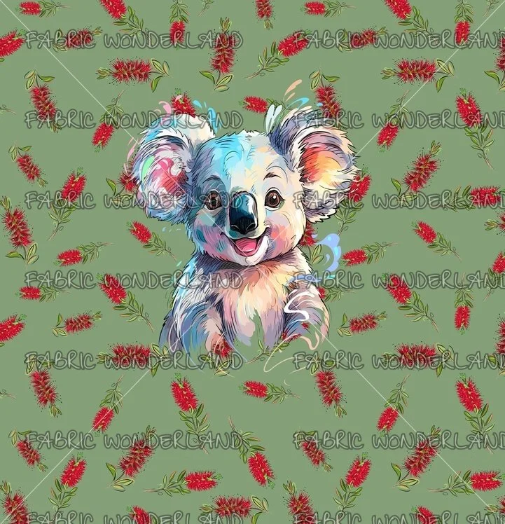 Aussie Animal - Koala - Sage