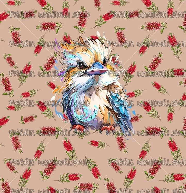 Aussie Animal - Kookaburra - Brown