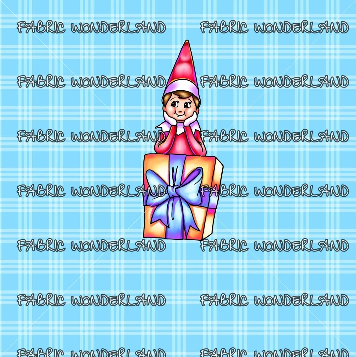 Elfie Present - Blue