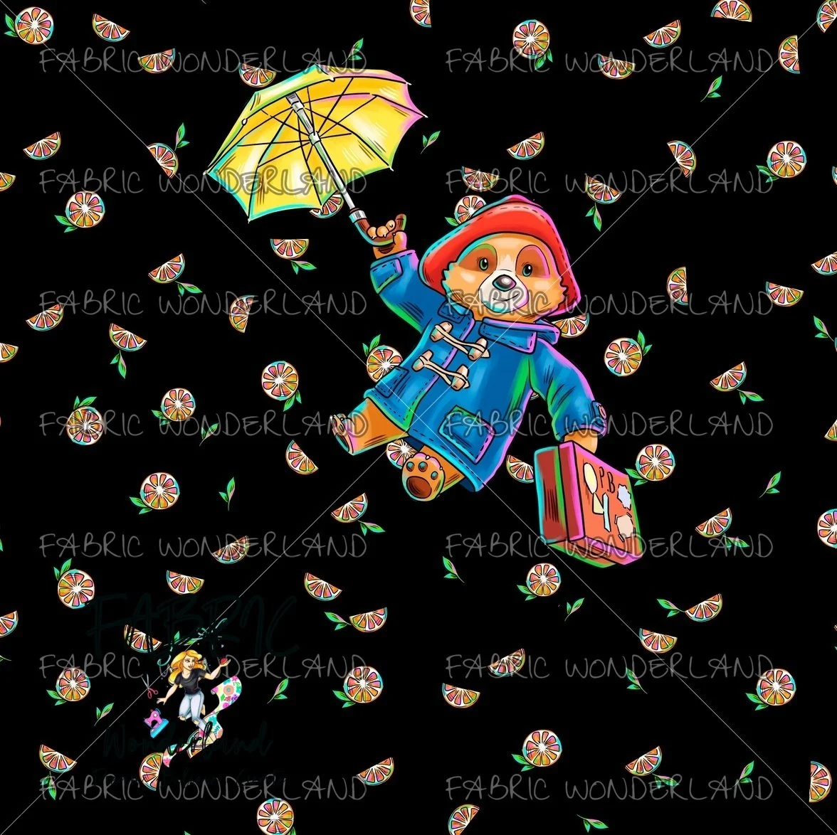 Travelling Bear Flying Panel