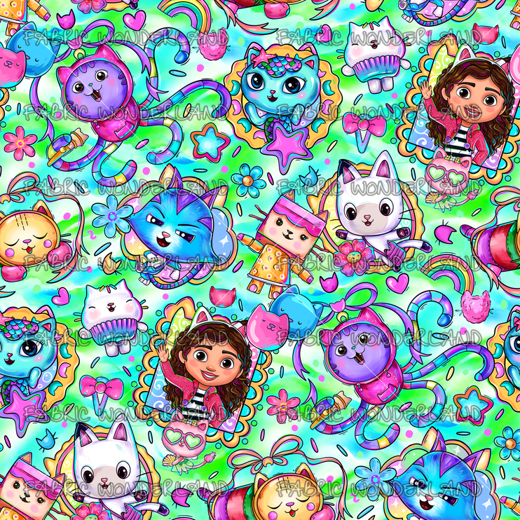 GB Doll house Main 2 - Green