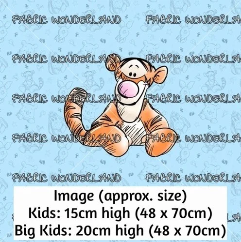 Oh Bother Tigger - Blue