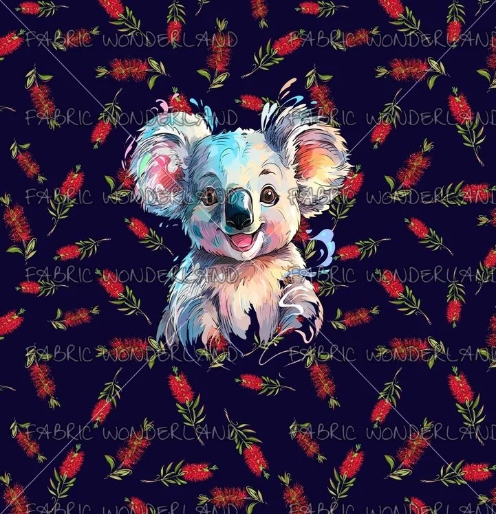 Aussie Animal - Koala - Navy