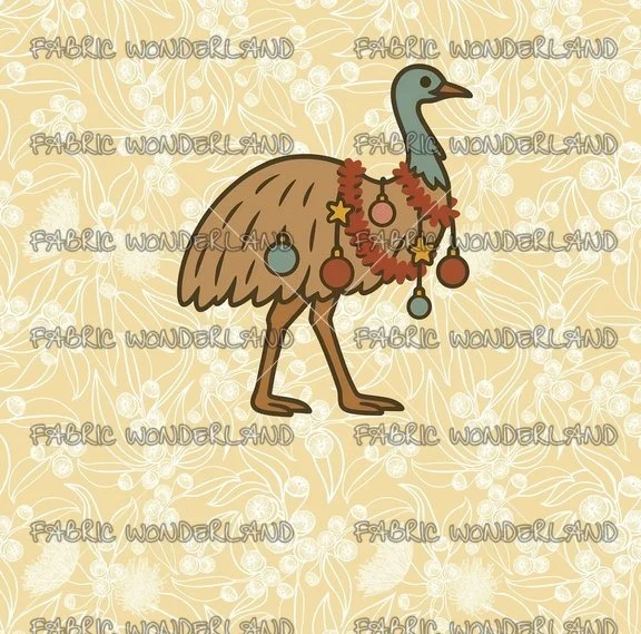 Jingle Bells Emu - Sunshine