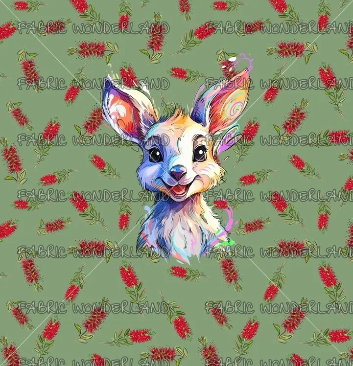 Aussie Animal - Female Roo - Sage