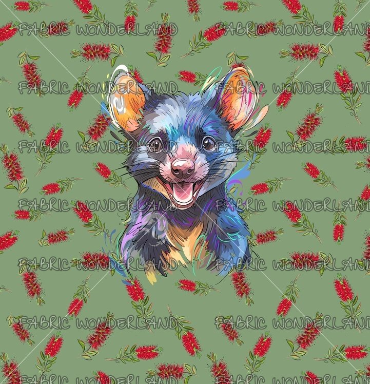 Aussie Animals - Devil - Sage