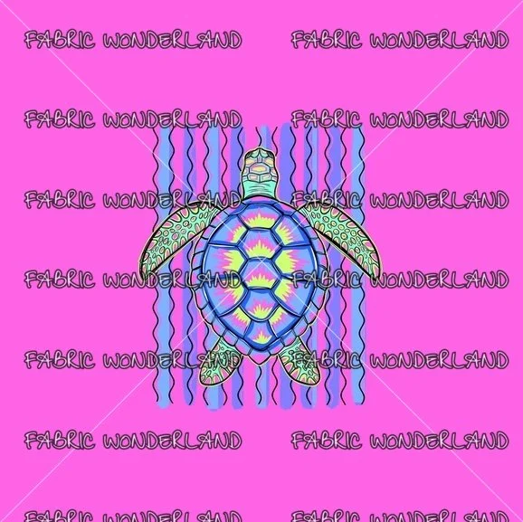 Swim safe Turtle - Pink