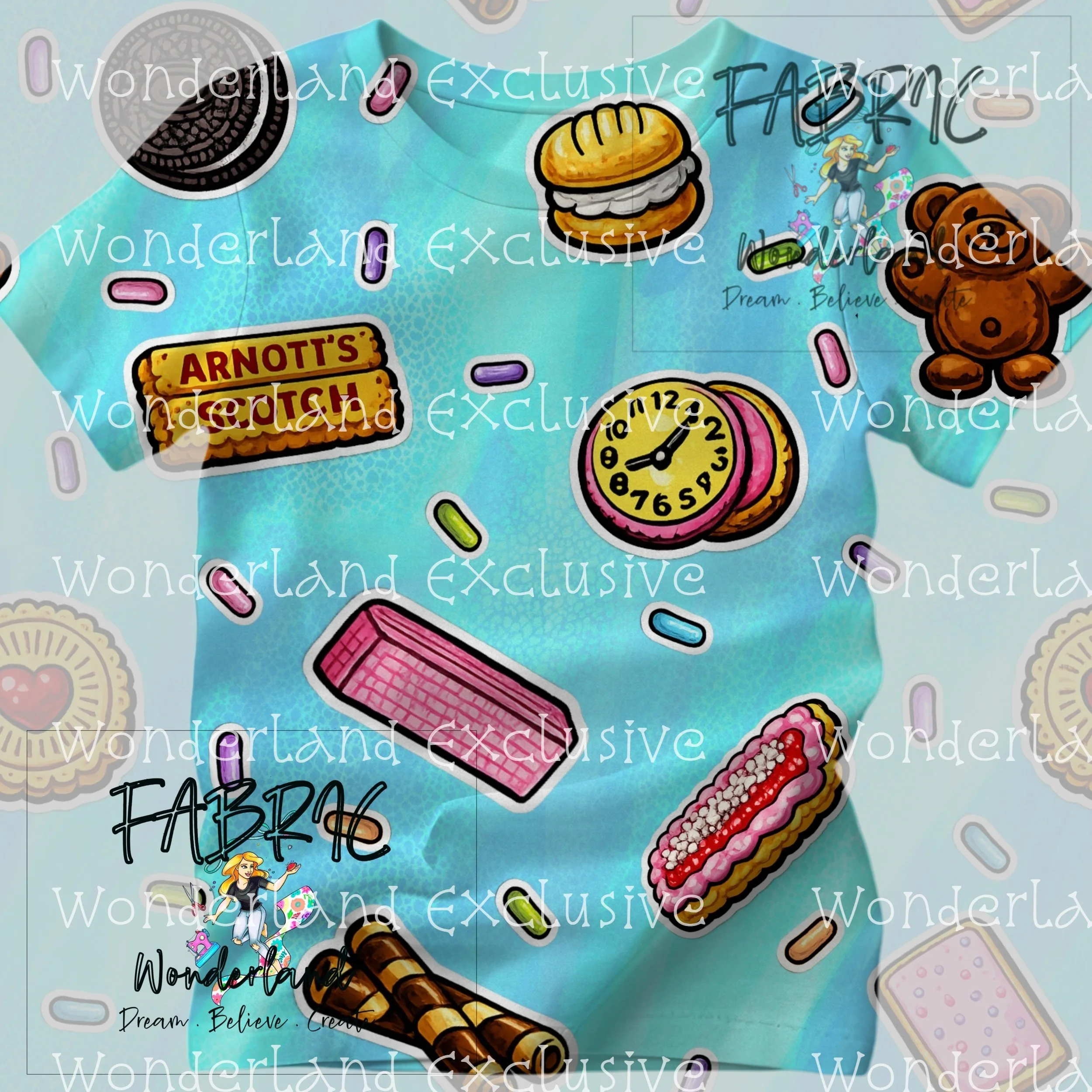 Aussie Treats - Light Blue