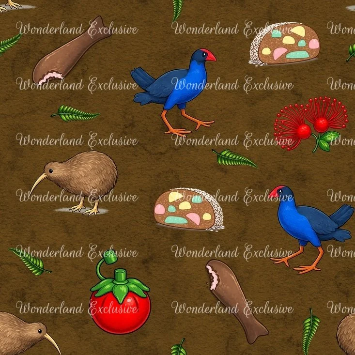 Kiwi Icon - Brown