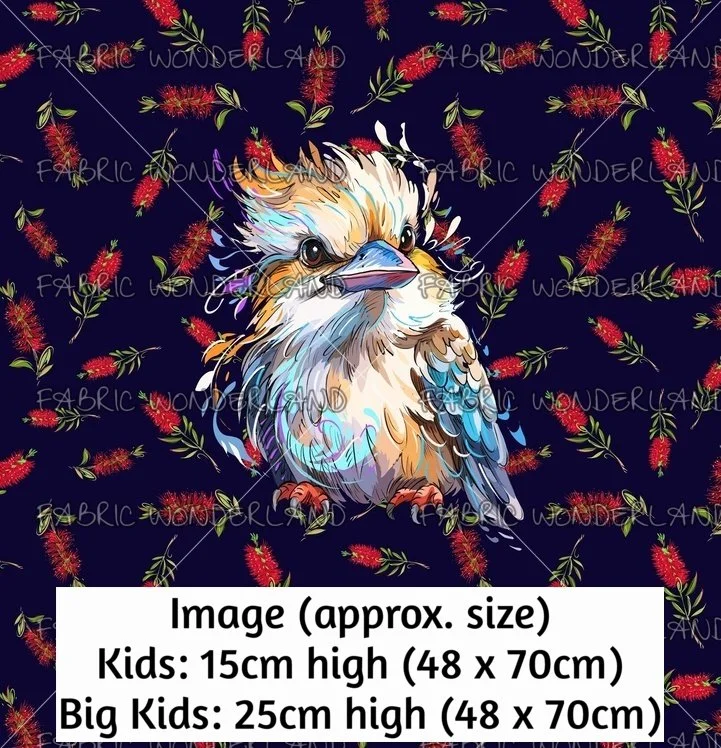 Aussie Animal - Kookaburra -Navy.jpg
