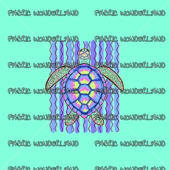 Swim safe Turtle - Teal