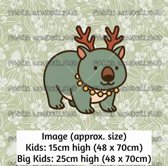 Jingle Bells Wombat - Olive - Scale.jpg