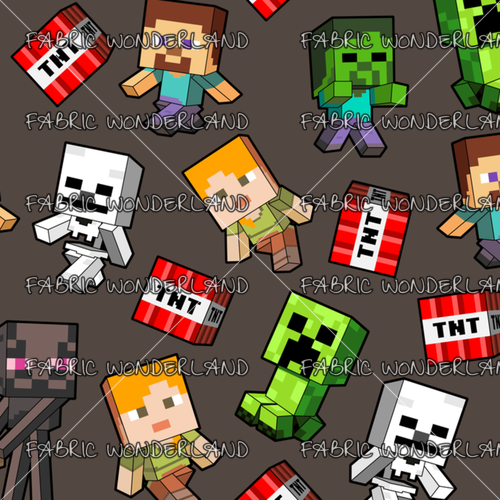 Mine Blocks All - Charcoal